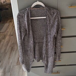 Eileen Fisher Heather Gray Knit Cardigan